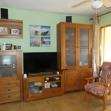 El Balcon De Paqui A Pie De Playa דירה *